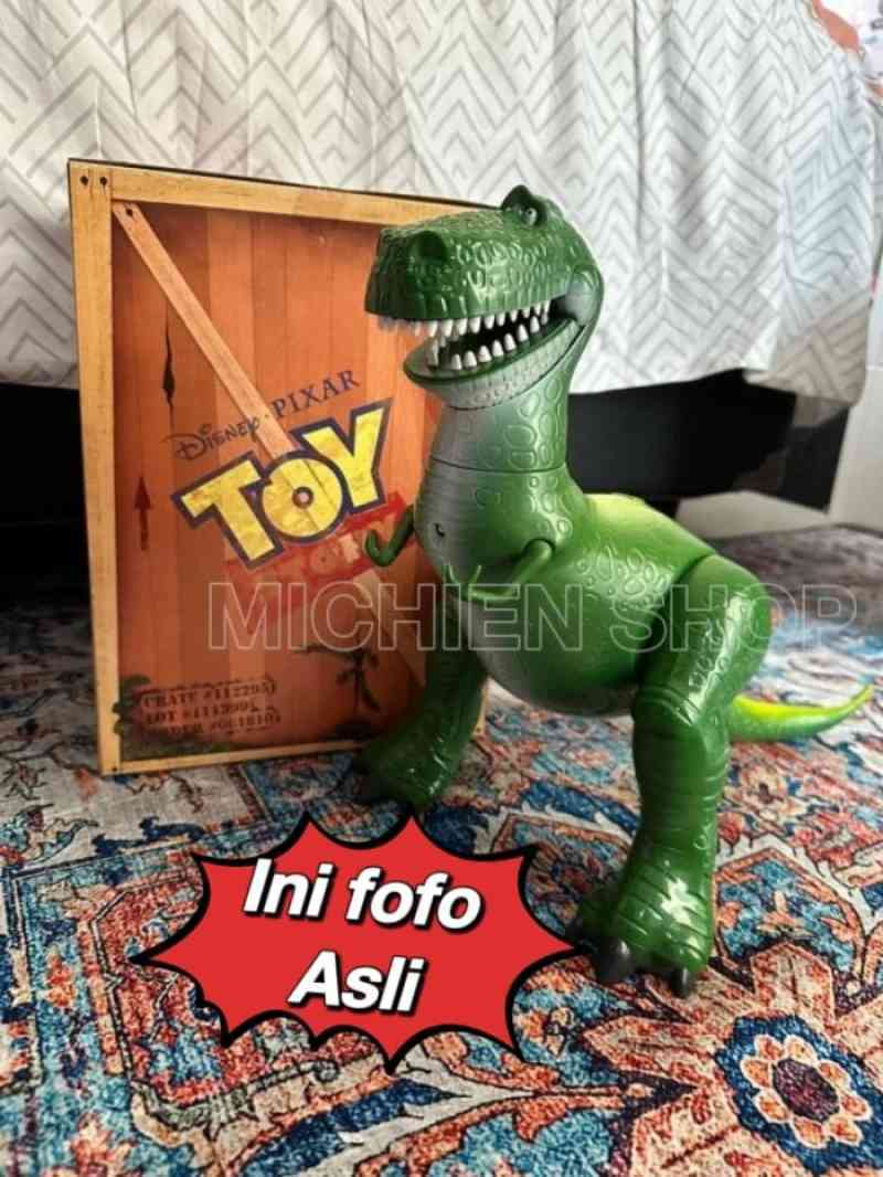 Promo Action Figure Disney Pixar Toy Story Interactive Talking Rex