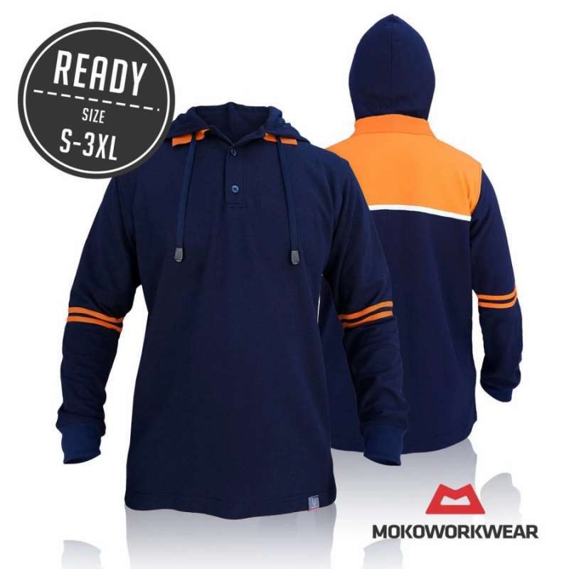 Hoodie polos orange online