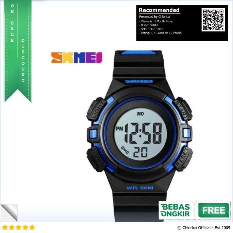 Jual Skmei Jam Tangan Sporty Anak Waterproof Led Digital 1485 Merah Skmei Di Seller Best Deal Jl. Kedoya Raya No.10a Rt.01 rw.4 Kedoya Sel. Kec. Kb. Jeruk Kota Jakarta