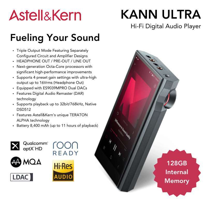 Astell&Kern KANN ULTRA DAP 2025年7月購入 7/31まで！Astell&Kern