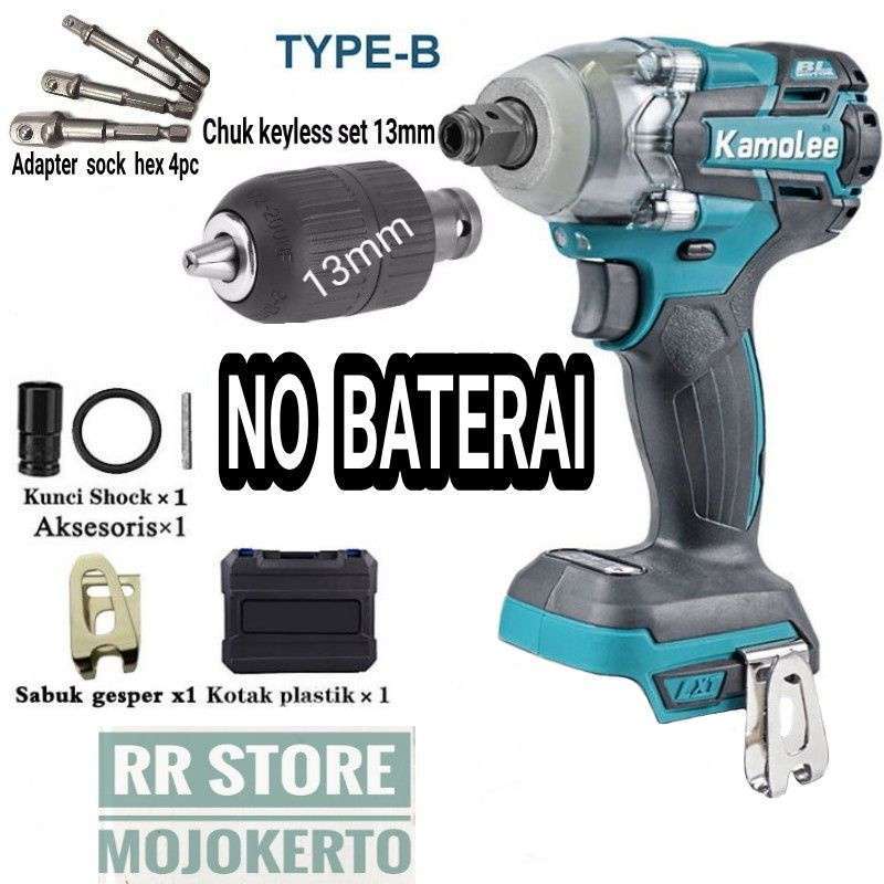 Jual Terbaru!!! Impact Wrench Kamolee Type B 21v