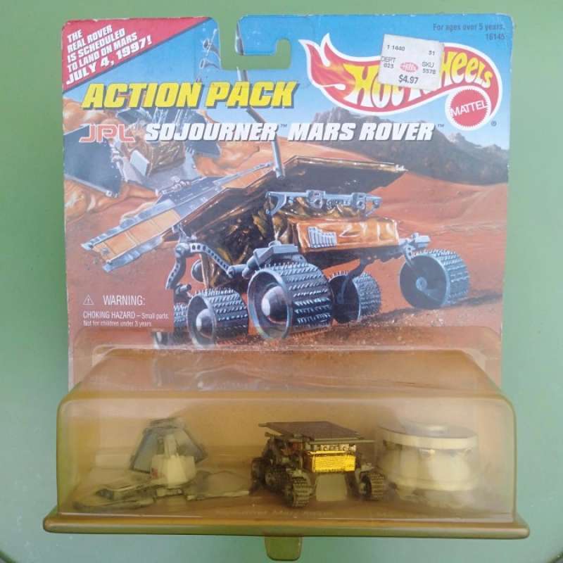 Hot wheels sojourner mars rover deals