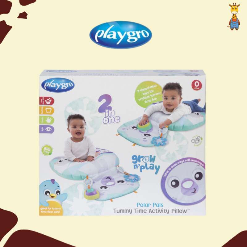 Playgro tummy top time pillow