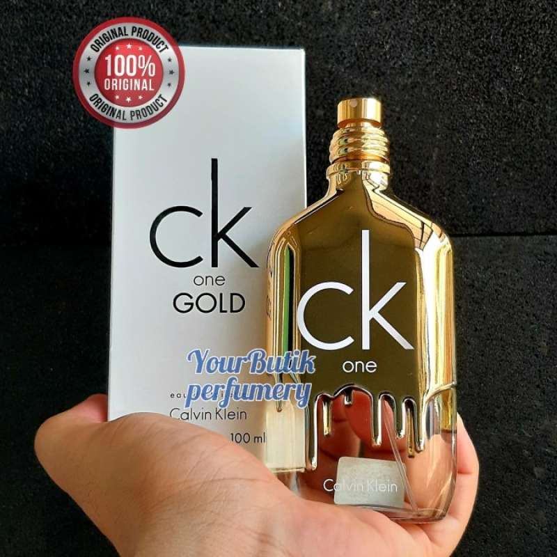Jual Parfum Original Calvin Klein CK One Gold Unisex Tester EDT