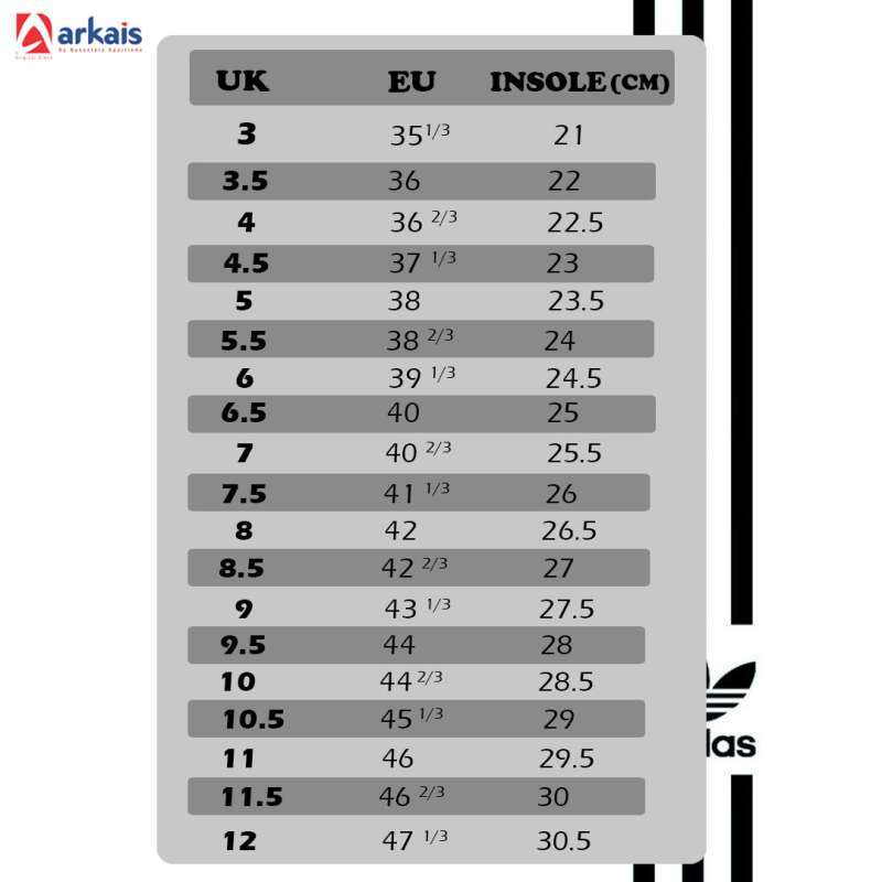 Adidas ultra boost size guide discount