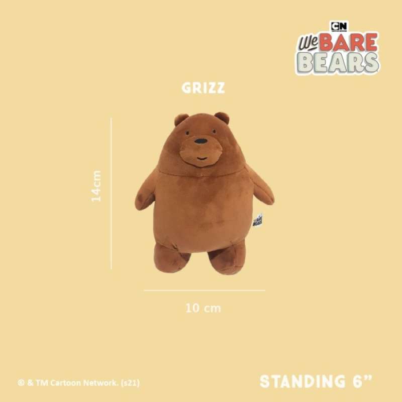 We bare bears standing plush hotsell