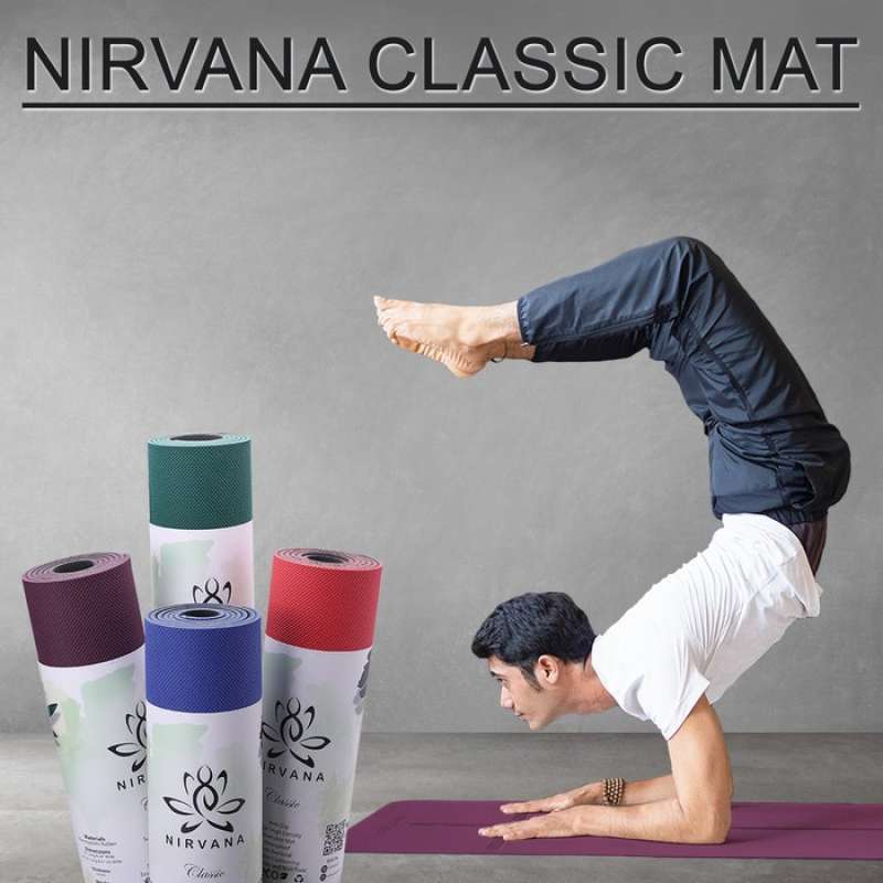 Jual Nirvana Yoga Mat Classic Mat Terbaru di Seller KANTONG AJAIB