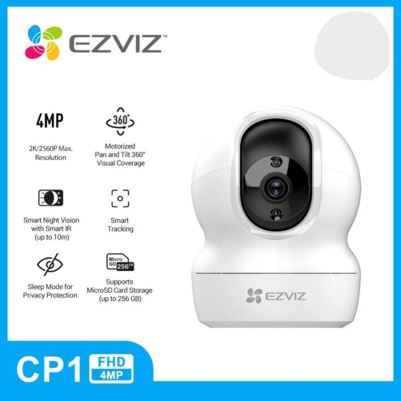 EZVIZ CP1 4MP - 2K Smart Wi-Fi Pan & Tilt Camera