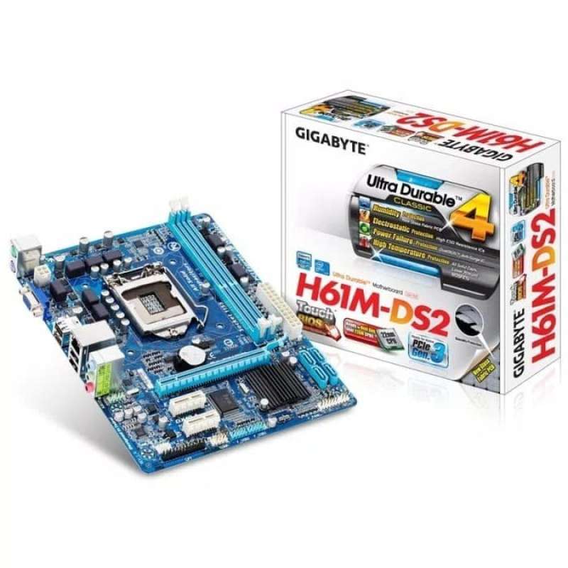 Terlaris Mobo Gigabyte H61M Ds2 Socket 1155 Terbaik
