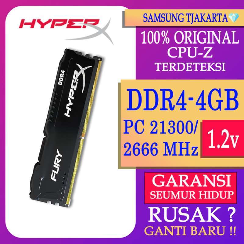 Hyperx fury 4gb clearance 2666mhz