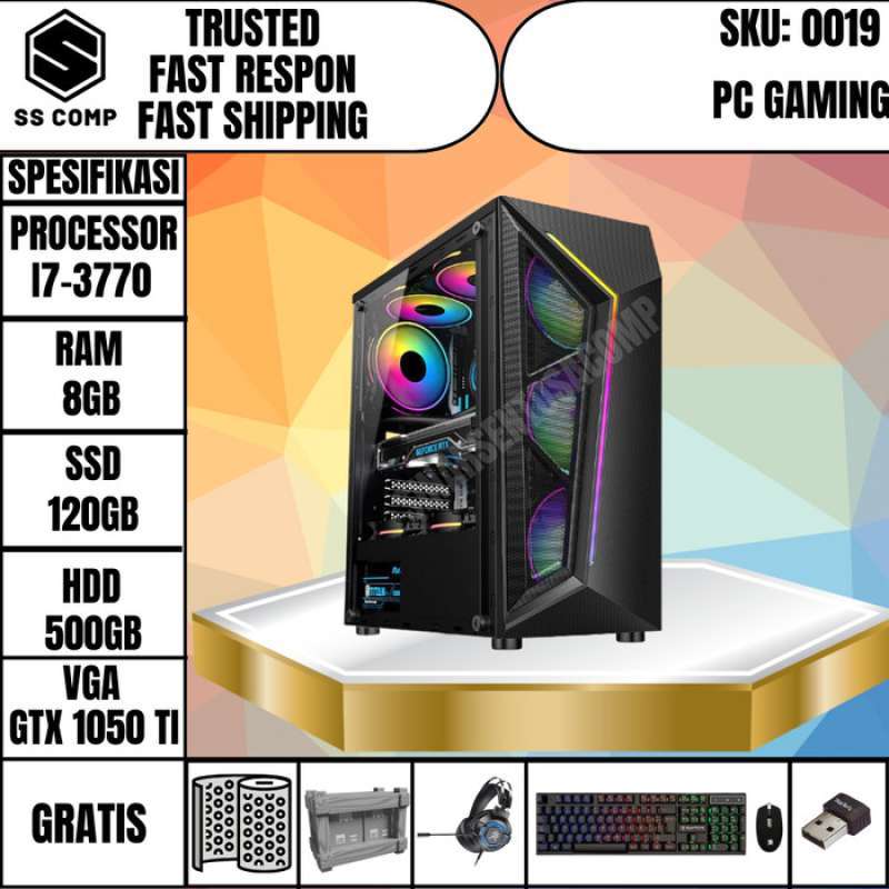 I7 3770 gtx 1050 ti discount