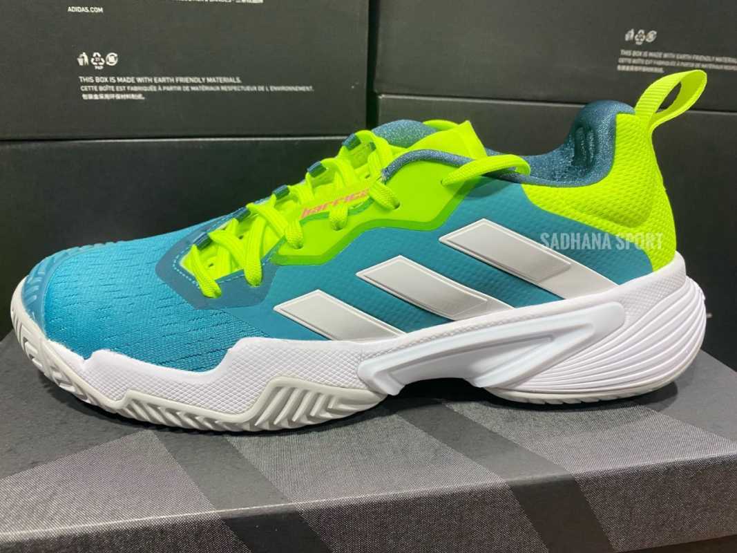 Jual Sepatu Tenis adidas Barricade M 2023 Biru Muda [id1553] Di