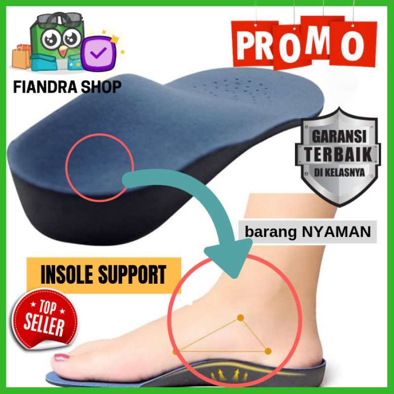 Medial arch outlet support footwear