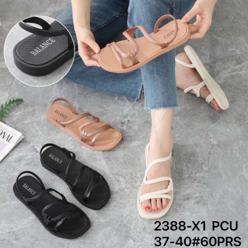 Model sandal 2025 jelly