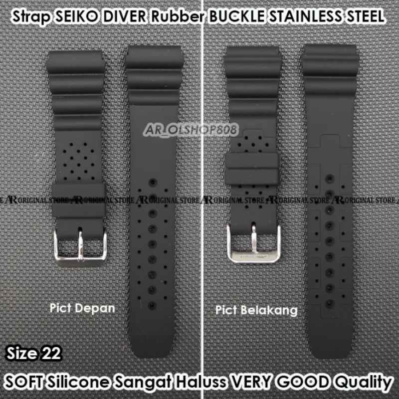 Jual Strap Aftermarket Seiko Diver Black Rubber 22mm Tali Band Lug 22 Mm Di Seller Toserbu Meruya Utara ilir Kota Jakarta Barat Blibli