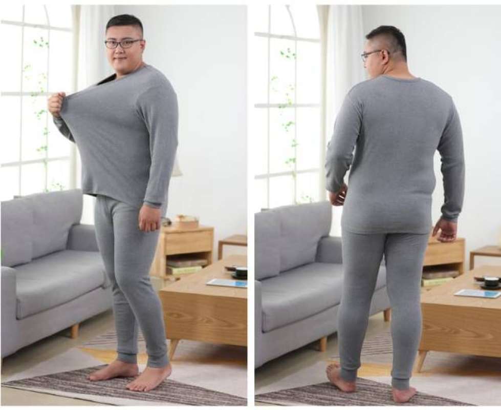 Promo Verish Long John Pria Baju Musim Dingin Big Size 01 Diskon