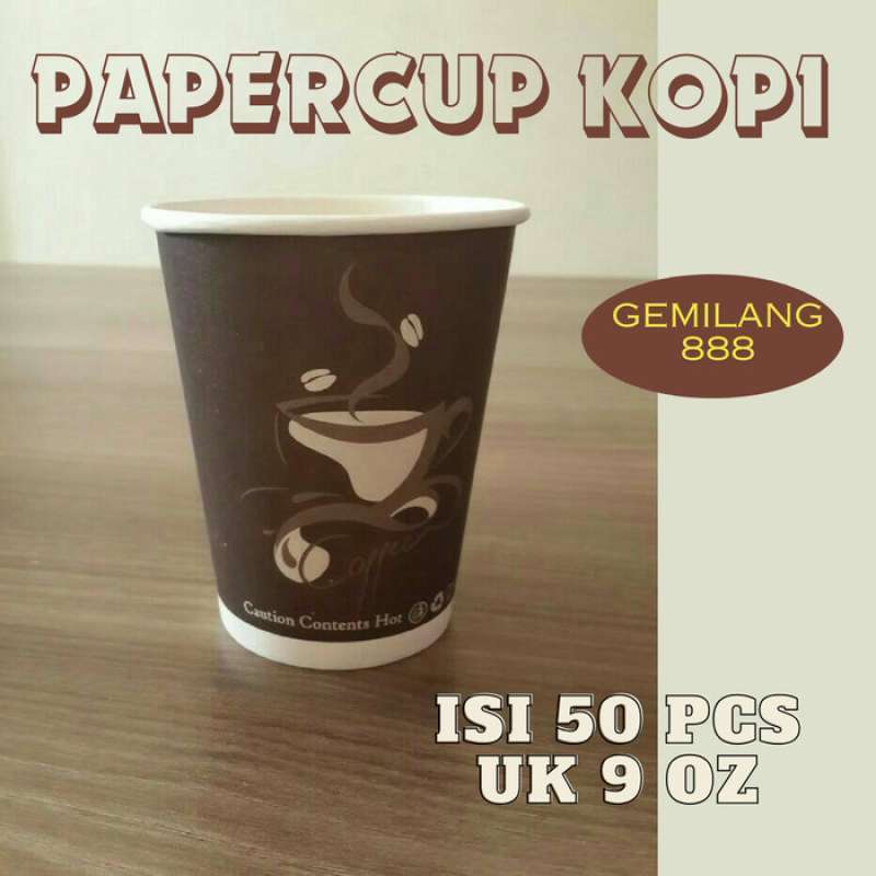 Paper cup jakarta store