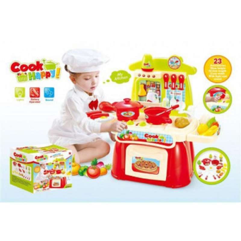Cook happy kitchen playset online