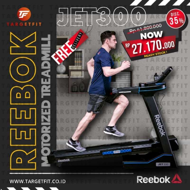 Treadmill 2025 reebok harga