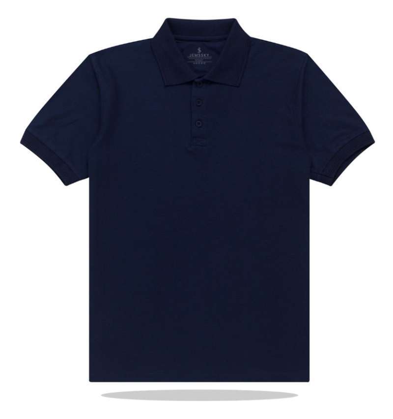 Promo Jemssky Kaos Polos Unisex Polo Shirt Baju Kerah Polo Shirt Polos Terkeren T shirt Baju Santai Baju Kerja Baju Kerah Brand Quality S Navy Diskon 78 Di Seller Jemssky Official Store