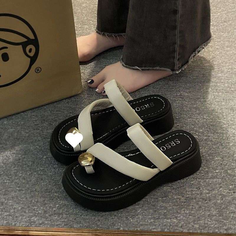 Promo B01 Sandal Wedges Wanita Import Fashion Sandal Hangout Cewek Terbaru Sandal Cantik Terbaru Sendal Tali 40 Cream Diskon 22 Di Seller Mikhayla Id Mulyasari Kota Tasikmalaya Blibli