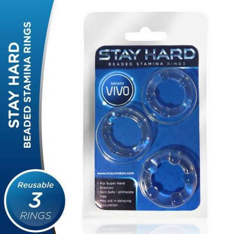Promo Vivo Stay Hard Donut Stamina Beaded Ring Diskon 33 di