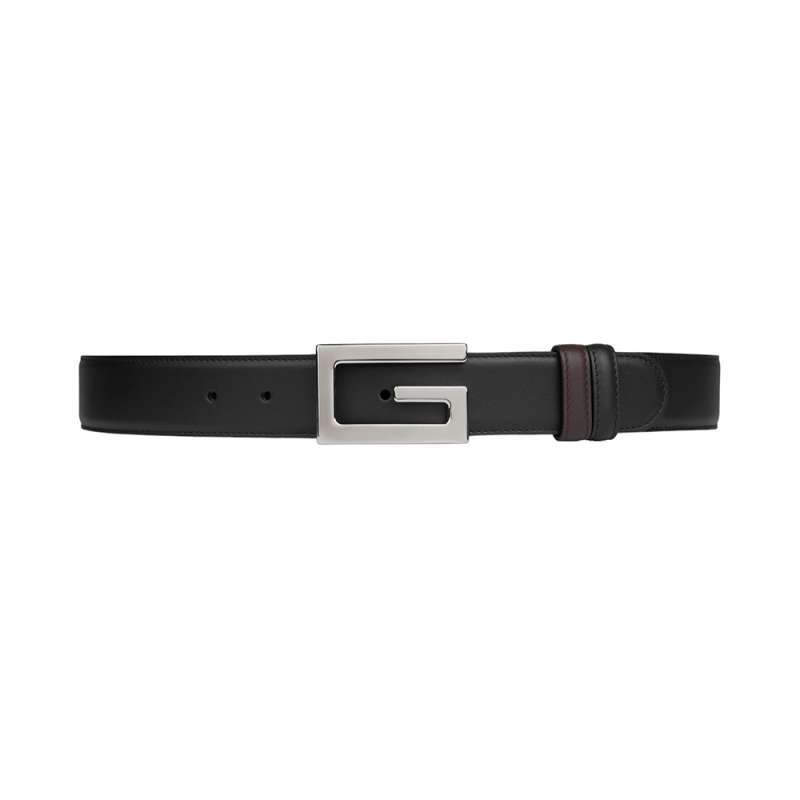 Promo Gucci Square G Silver Buckle Reversible Belt Black brown Black brown 90 Diskon 36 Di Seller Voila.id Official Store Kebayoran Lama Selatan Kota Jakarta Selatan Blibli