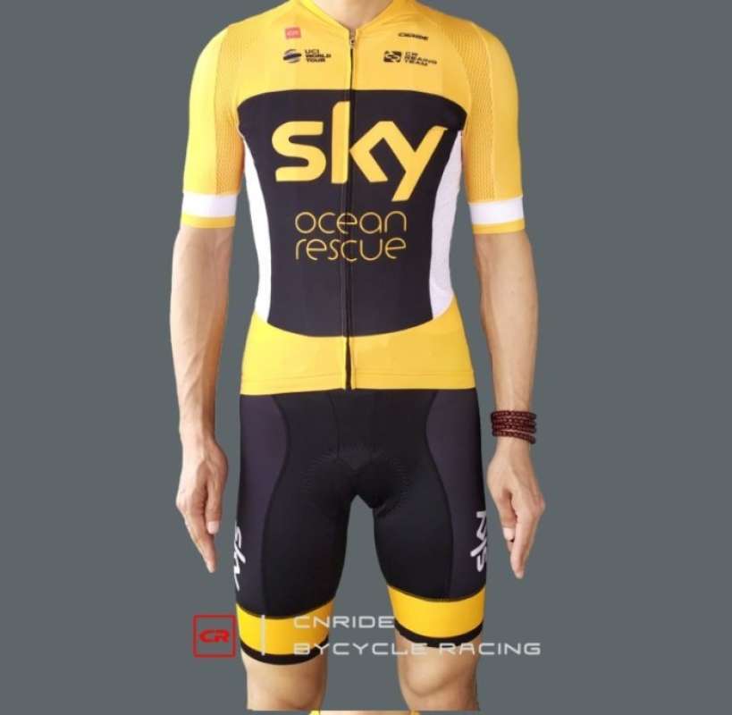 Sky ocean rescue jersey top