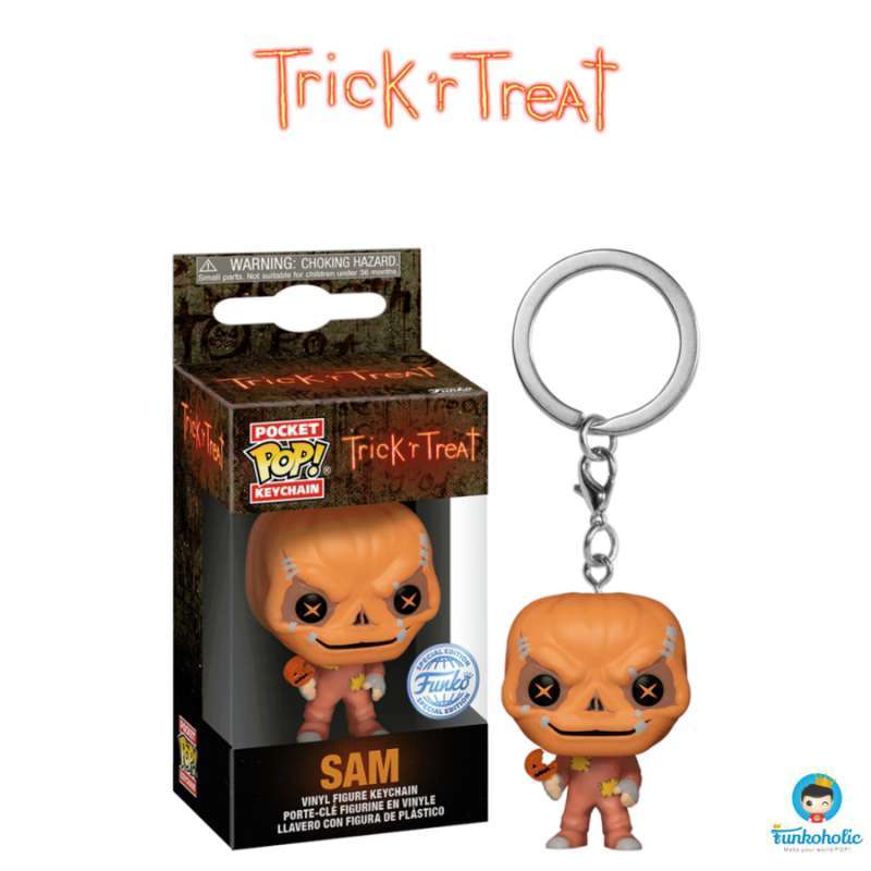 Funko POP! Keychain Trick 'r Treat (2007) Sam (Unmasked)
