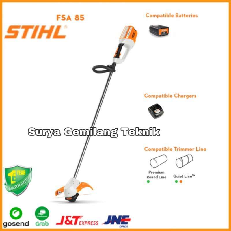 Jual Mesin Potong Rumput Baterai Stihl Fsa 85 Grass Trimmer Cordless Fsa85 Di Seller Teman Perabotan Kebon Kacang Kota Jakarta Pusat Blibli