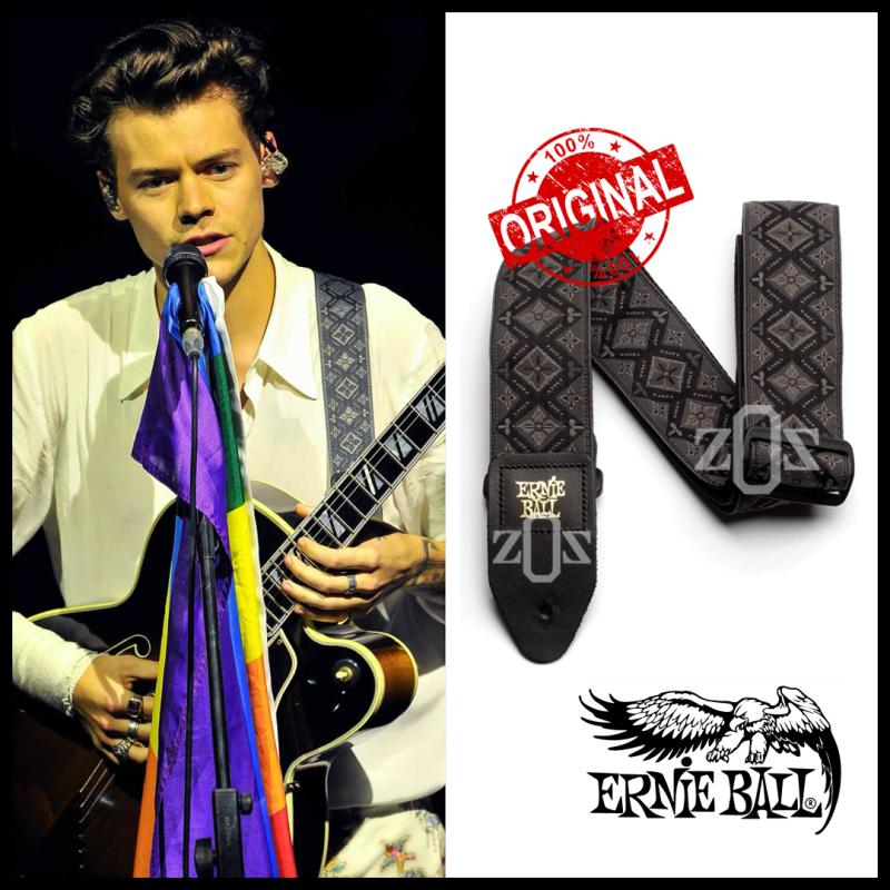 Ernie ball regal black jacquard guitar strap sale