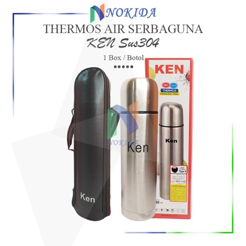 Nokida Thermos KEN Stainless Steel Panas Dan Dingin Vacuum Bottle  Termos Air Panas Stenlis Stel Tremos Air Panas Botol Minum Teremos  Tumbler - Main Image