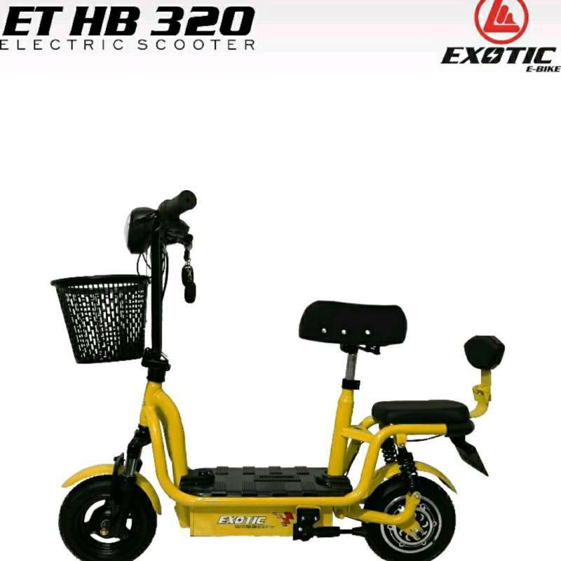 Jual Skuter Sepeda Listrik Exotic Et Hb 320 Mini 350 Watt Electric