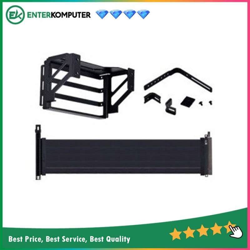 LIAN LI O11DE-2X Upright GPU Kit for O11D EVO Black with PCIE - Main Image