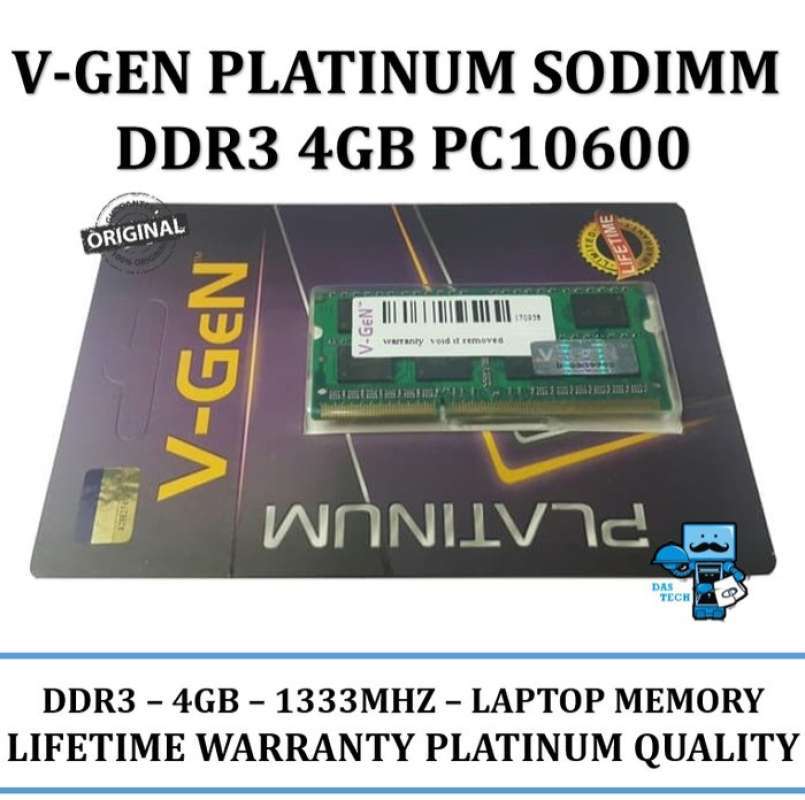 Daftar Harga Ram Vgen Ddr3 16 Gb Original Spesifikasi Lengkap Desember 2024