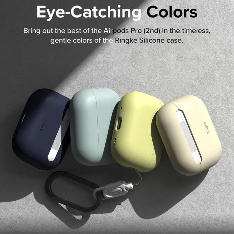 Promo Case AirPods Pro Ringke Silicone Slim Matte Protective