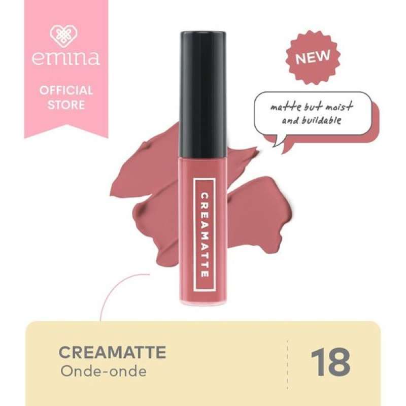 Promo Emina Creamatte Lip Cream No 1 19 Cream Matte Lipcream Mate 18 Onde onde Diskon 23 Di Seller Elysia.id Official Store Jl. Cibolerang No.39 Margasuka Kec. Babakan Ciparay Kota Bandung