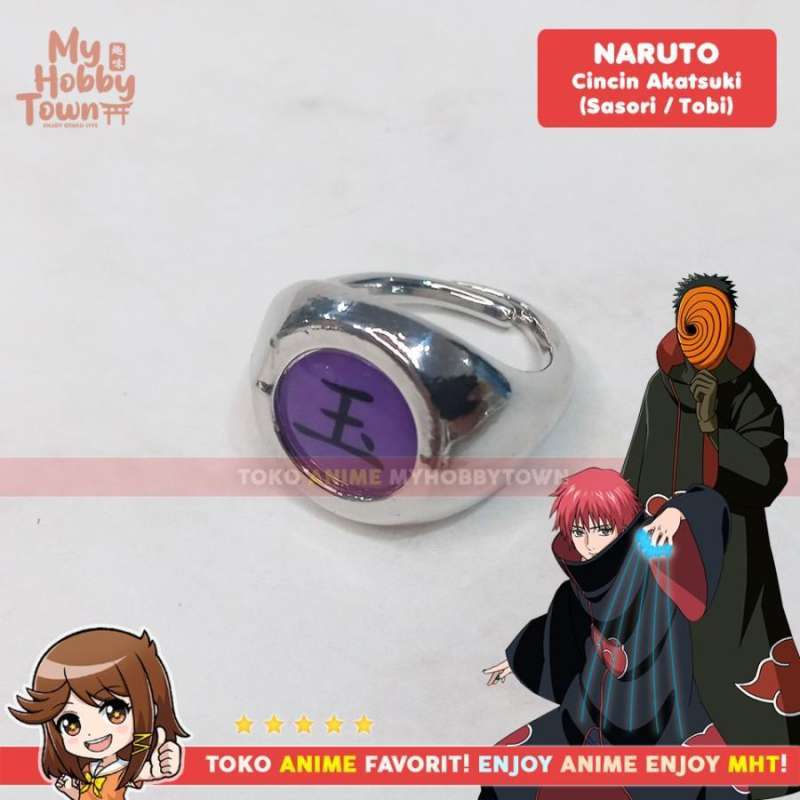Tobi Akatsuki Y Sus Anillos Anillo De Tobi Akatsuki Anillo