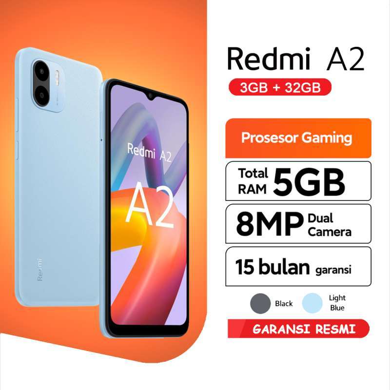 Xiaomi Redmi A2 6,52'' 4G 2gb 32gb Dual Cam 8mp.