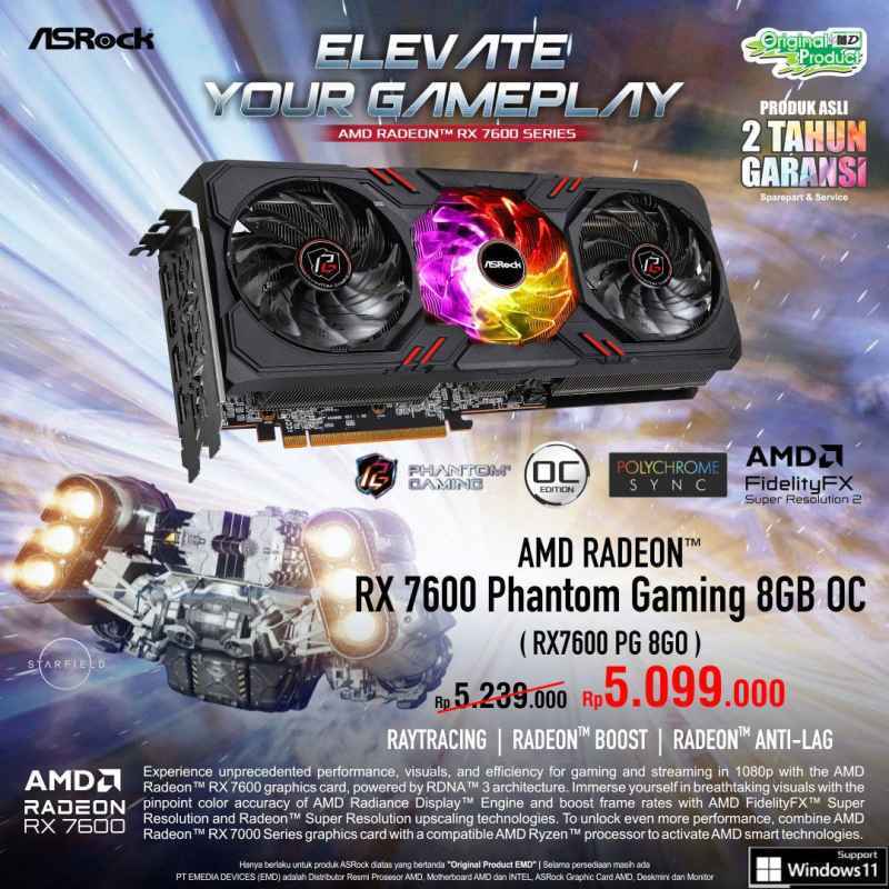 ASRock RADEON RX 5600 XT グラフィックボード グラフィックボード