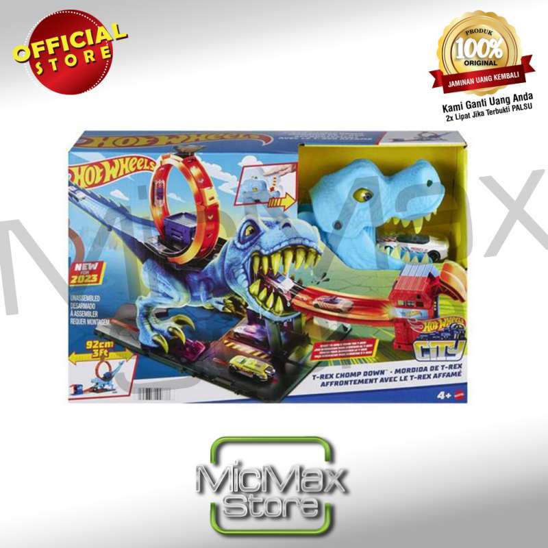 Hot Wheels HotWheels City T-Rex Chomp Down HKX42