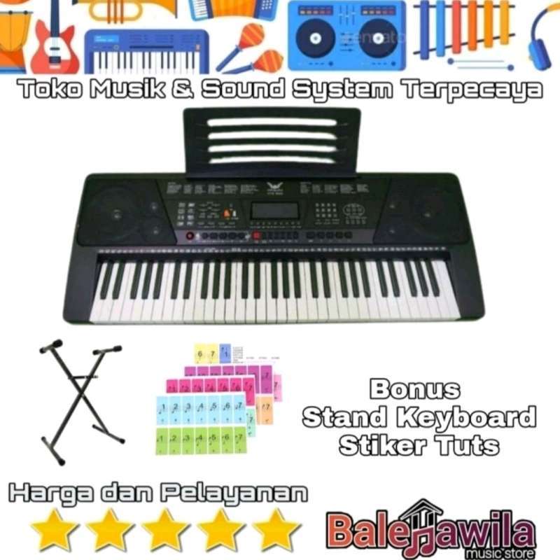 Promo Keyboard 61key Angelet Xts966 Xts 966 bonus Original