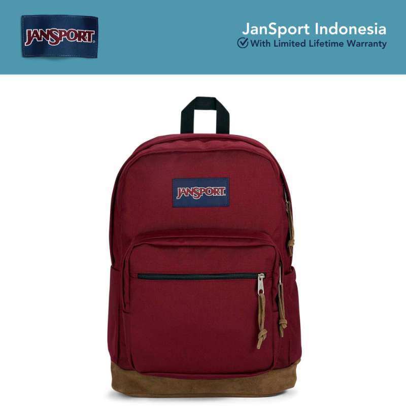 Jansport right pack russet red online