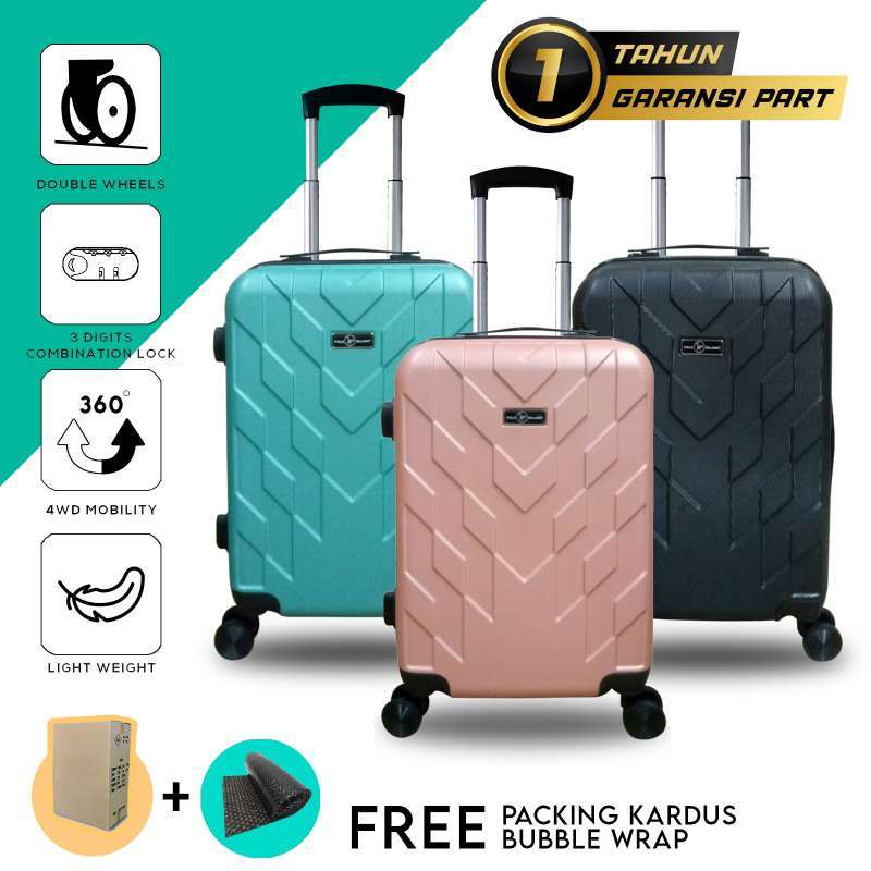 Jual Koper Hardcase Polo Milano 20 Inch Cabin Size 728237 GARANSI