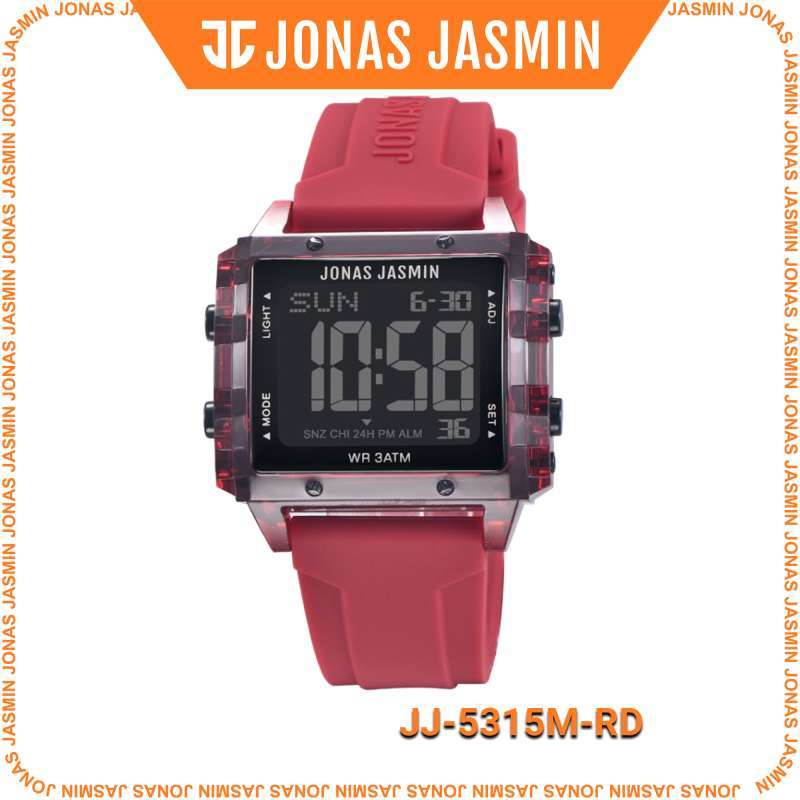 Promo Jam Tangan Digital Pria Jonas Jasmin JJ 5315M Original