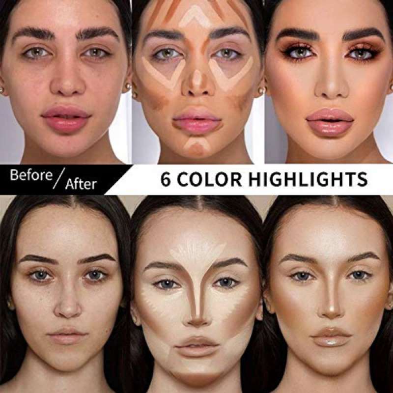 Jual Highlighter Contour Makeup Palette