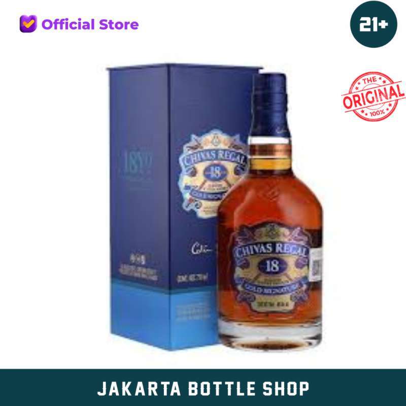 Jual Chivas Regal 18 Yrs di Seller Jakarta Bottle Shop Official
