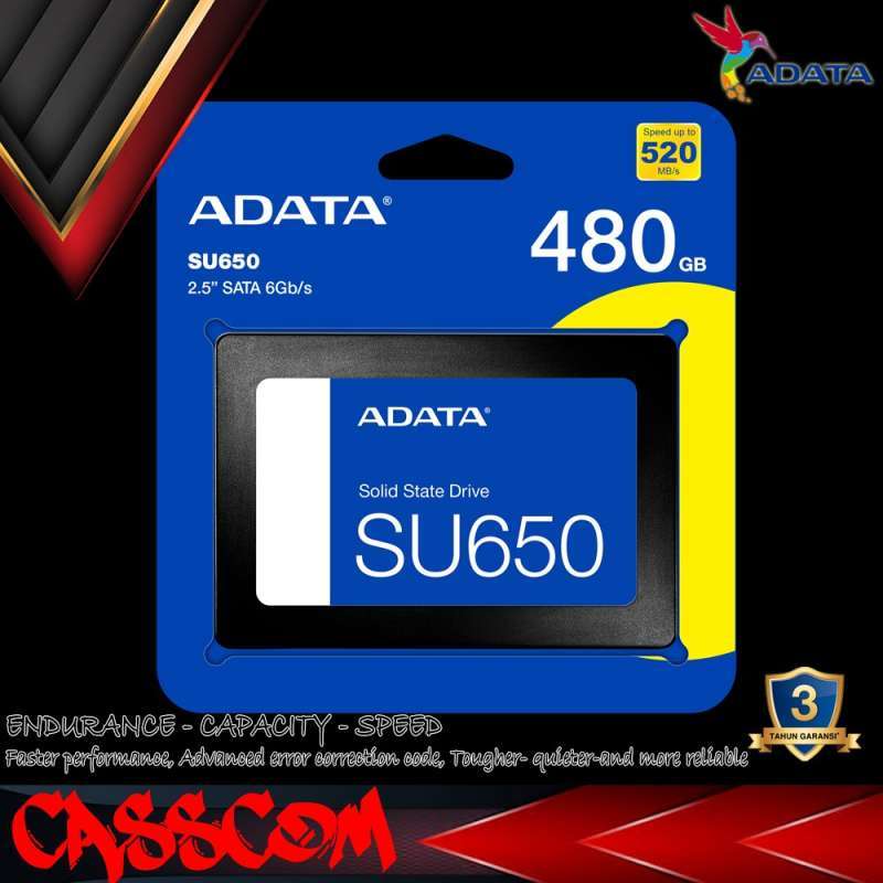 Ssd adata su650 480gb store