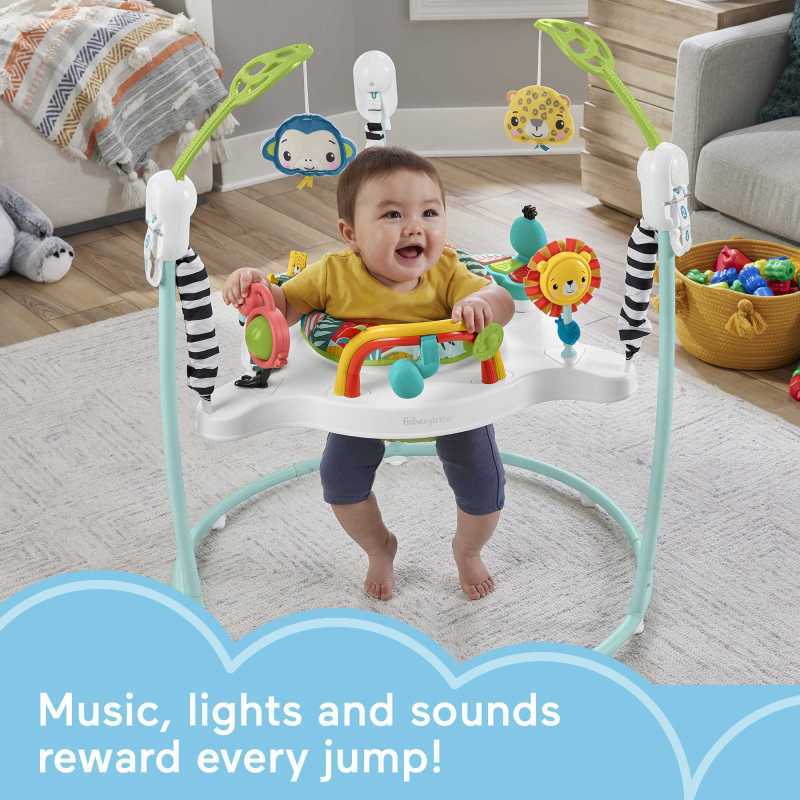 Promo Fisher-price Jumperoo Baby Activity Center With Lights And