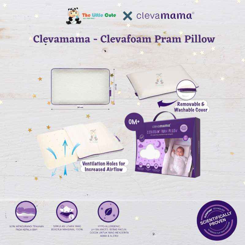 Clevamama store pram pillow